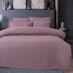 Спално бельо - Altınbaşak Сатен Жакард „Adelya Lila“– 6 части