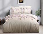Спално бельо - Altınbaşak „Clara-Bej“ - 4 части – Памук Ранфорс