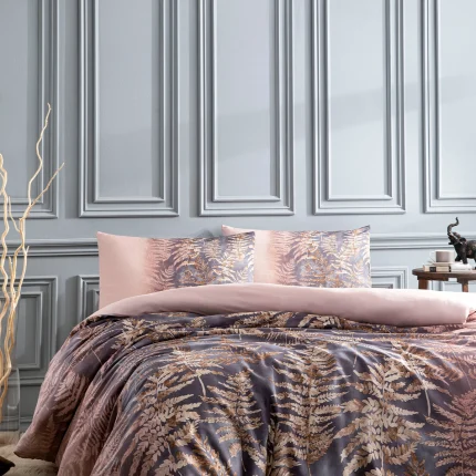 Спално бельо  Özdilek  „Brisa Folha“  - 4 части – Памук Ранфорс