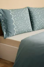 Спално бельо  Özdilek  „Cilantro“  - 4 части – Памук Ранфорс - Image 3