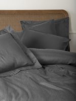 Tensel Craft – Луксозен комплект спално бельо Lyocell + Памук – Antrasit(Антрацит) - Image 2