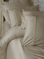 Bej - Silky Saten – Спален комплект Lyocell / Памук – King size - Image 2