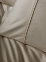 Bej - Silky Saten – Спален комплект Lyocell / Памук – King size - Image 3