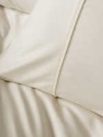 Ekru - Silky Saten – Спален комплект Lyocell / Памук – King size - Image 3