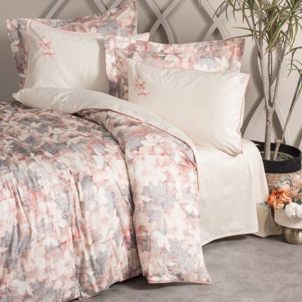 Спално бельо “Layana Pembe” – Elite Saten 300TC – Cotton Box- Памук сатен-6 части