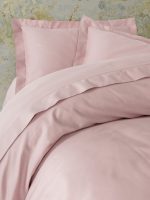 Спално бельо - Cotton Box „Pudra“ – сатен 100% памук – 4 части за спалня - Image 2