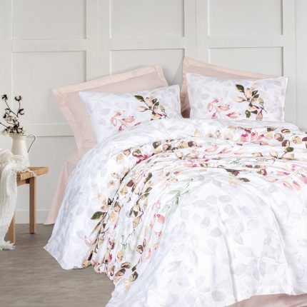 Спално бельо „Brice Bej“  Cotton Box – 4 части – Памук Ранфорс