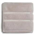 Hobby Dolce Луксозен комплект кърпи от микро памук – Кремав / Екрю – 2 броя (70×140 см и 50×90 см) - Image 4