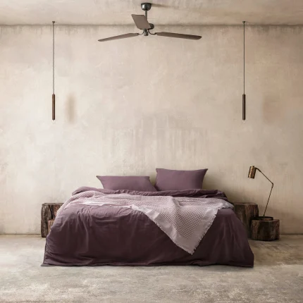 „Charm“ Спален комплект Памук Ранфорс със Stonewashed обработка – 4 части – за спалня