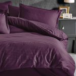 Спално бельо - Clasy - Сатен „Mor Çizgili“ - 6 части – за спалня - Image 2