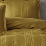 Спално бельо - Clasy - Сатен „Capital V3 Hardal“ - 6 части – за спалня - Image 2