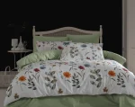 „Furrina“ Спален комплект от 5 части - с 2 единични плика - Памук Ранфорс