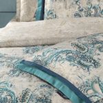 Sarev „Grand Bej/V1“ спален комплект памук сатен 300TC – 6 части – за двойно легло - Image 3