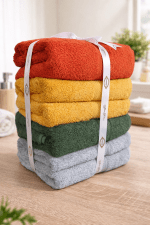 Hobby комплект кърпи 100% памук – 4 броя – 70 x 140 см