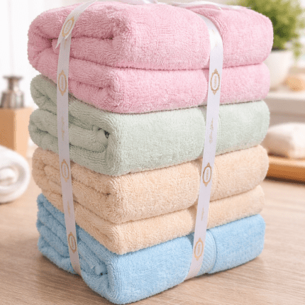 Hobby Комплект кърпи 100% памук – 4 броя – 70 x 140 см