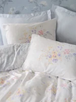 „Lilou Lila“ луксозен спален комплект Памук Сатен – 6 части – за двойно легло - Image 2