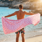 Хавлиена кърпа Hobby – Sehrazat Krem-Pink – 100x150 см – 530 г/м² – 100% памук - Image 3