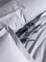 ПРОМО КОМПЛЕКТ „Stripe Gri“ Памук Сатен + 2 Възглавници Cotton Box – 6 части - Image 4