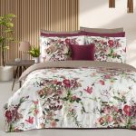 Sarev „Bella Rose“ спален комплект памук сатен – 300 TC – 6 части – за двойно легло - Image 4