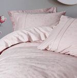 Жакардов сатенен спален комплект „Jana Pudra“ – Cotton Box – 6 части – 100% памук – пудра розово - Image 10