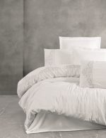 Спално бельо „Genny Beyaz“ Cotton box -6 части - Image 9