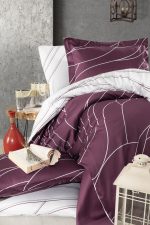 First Choice Спално бельо „Mesi Rose“ Памучен сатен – 100% памук – 6 части – за спалня - Image 2