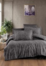 First Choice Спално бельо „Neva Polama“ Памучен сатен – 100% памук –7 части – за спалня с два плика