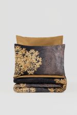 Cotton Box Спално бельо „Jadira Bej“ Saten – 100% памук сатен – 6 части – за спалня - Image 5