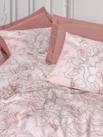 Cotton Box Спално бельо „Livara Gül Kurusu“ Dual Ranforce – 100% памук – 4 части – за спалня - Image 2