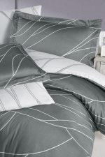 First Choice Спално бельо „Mesi Moon Mist“ Памучен сатен – 100% памук – 7 части – за спалня - Image 2