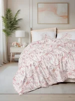 Cotton Box Спално бельо „Serava Somon“ Bohem Ranforce – 100% памук – 3 части – за единично легло