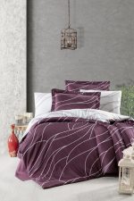 First Choice Спално бельо „Mesi Rose“ Памучен сатен – 100% памук – 6 части – за спалня