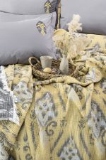 Nijuu Спално бельо „Rustic Hardal“ Перкал с муслиново покривало – 6 части – за спалня - Image 2