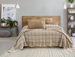 „Carelia Beige“ комплект Перкал с покривало Муселин – 6части