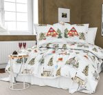 „Winter Chalet“ Спален комплект Памук Ранфорс – 6 части – за двойно легло