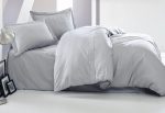 Cotton Box Спално бельо „Elegant Saten Gri“ Памук Сатен – 100% памук сатен – 4 части – за спалня - Image 2