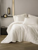Cotton Box Спално бельо „Silky Saten Ekru“ Silky Saten – 60% Micro Tencel/Lyocell и 40% памук – 300TC – 6 части – за спалня