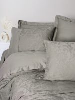 Cotton Box Спално бельо „Demure Vizon“ Jakarlı Saten – 100% памук сатен – 6 части – за спалня - Image 2