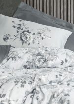 Cotton Box Спално бельо „Moale Gri“ Saten – 100% памук сатен – 6 части – за спалня - Image 2