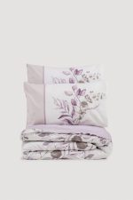 Cotton Box Спално бельо „Nadia Lila“ Ranforce – 100% памук ранфорс – 3 части – за единично легло - Image 2