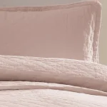 Majoli Памучно покривало „Manu Today Pink“ Stone Washed – 100% памук – 3 части – 240×220 см - Image 2