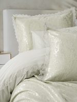 Cotton Box Chi Chi Спално бельо „Velora Adaçayı“ Ranforce Pikeli – 100% памук ранфорс + жакардово пике – 7 части – за спалня - Image 2