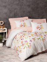 Cotton Box Спално бельо „Emma Somon“ Ranforce – 100% памук ранфорс – 5 части – за спалня с два плика