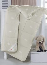 Cotton Box Бебешка завивка 100% вълна Woolmark – 95×145 см