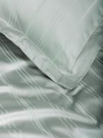 Cotton Box Спално бельо „Stripe Mint“ Smart Bambu Saten – 60% бамбук и 40% памук – 6 части – за спалня - Image 11