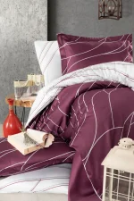 First Choice Спално бельо „Mesi Rose“ Памучен сатен – 100% памук – 6 части – за спалня - Image 2