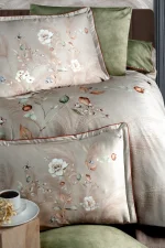 La Romano Спално бельо „Indila Cedar“ Premium Satin – 100% памук – 300 TC – 6 части – за спалня - Image 2