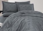 La Romano Спално бельо „Marelda Dark Grey“ Сатен Жакард – 100% памук – 6 части – за спалня - Image 2
