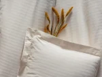 Cotton Box Спално бельо „Elegant Stripe Ekru“ Elegant Stripe Saten – 100% памук сатен – 4 части – за спалня - Image 3
