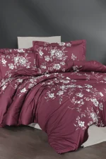 First Choice Спално бельо „Arya Rose“ Памучен сатен – 6 части – за спалня - Image 2